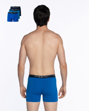 Lot de 3 boxers, Basix Couleur Assorti - 1 2
