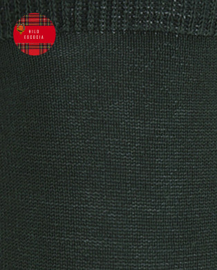 Plain Fil d'Écosse Socks Color Green - 1 2