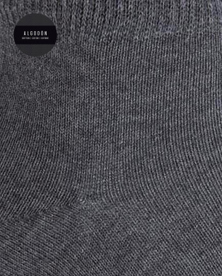 Plain cotton socks Color Grey - 1 2