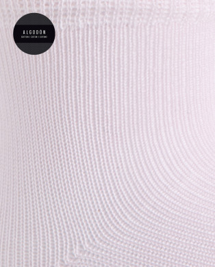 100% plain mercerized cotton socks Color Pink - 1 2