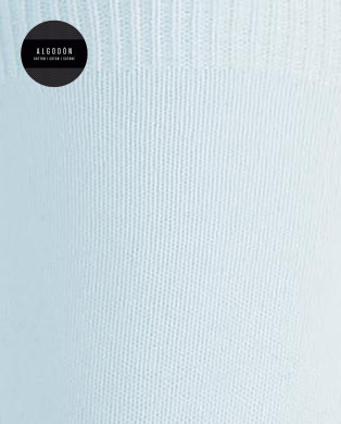 Plain cotton socks Color Blue - 1 2