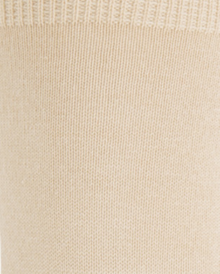 Calcetines de algodón lisos Color Beige - 1 2
