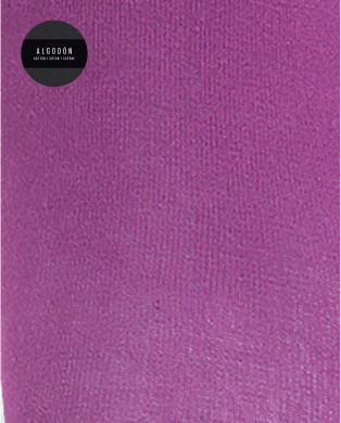 Leotardos de algodón lisos Color Malva - 1 2