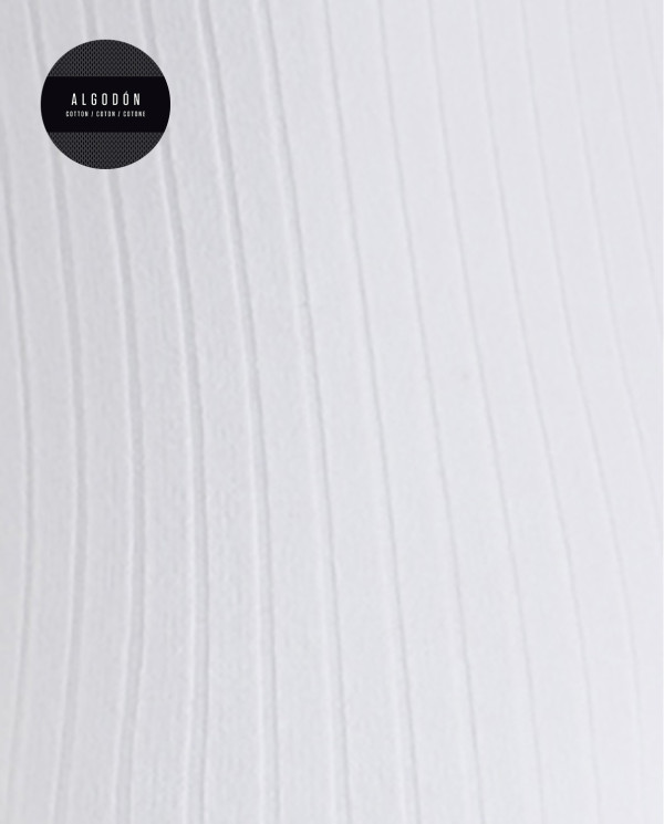 Ribbed cotton tights Color White - 1 - 2