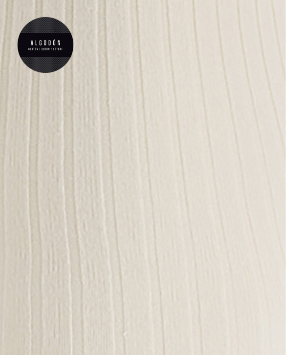 Ribbed cotton tights Color Beige - 1 - 2