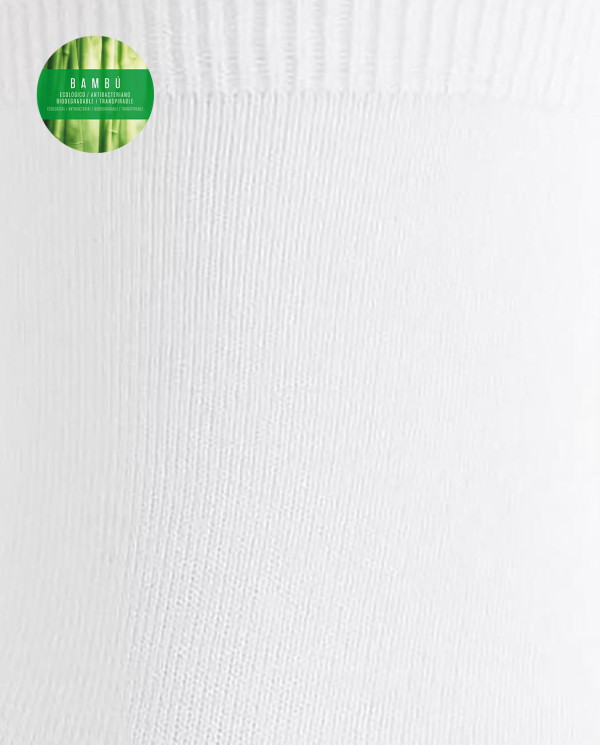 Mitjons de bambú llisos Color Cru - 1 - 2