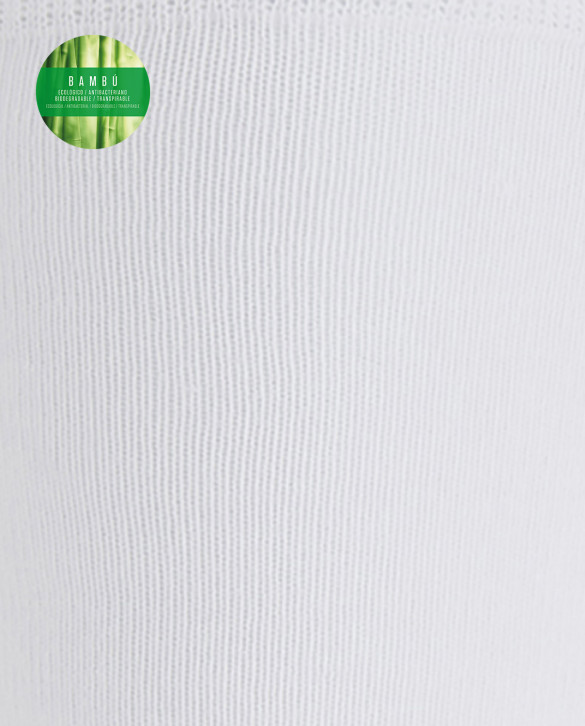 Mitjons de bambú llisos Color Blanc - 1 - 2