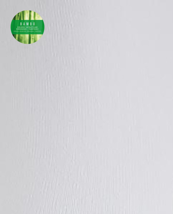 Leotardos de bambú lisos Color Blanco - 1 - 2