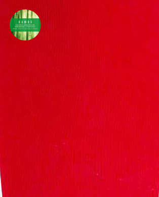 Leotardos de bambú lisos Color Rojo - 1 2