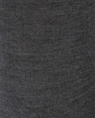 Calcetines de lana / seda - lisos - LUXURY Color Gris - 1 2