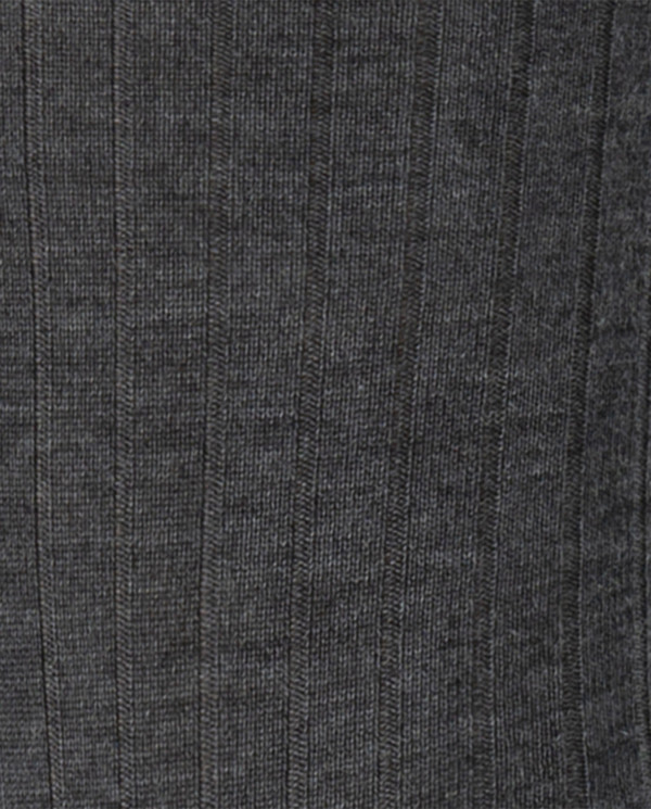 Mitjons de caixmir - canalé - LUXURY Color Gris - 1 - 2