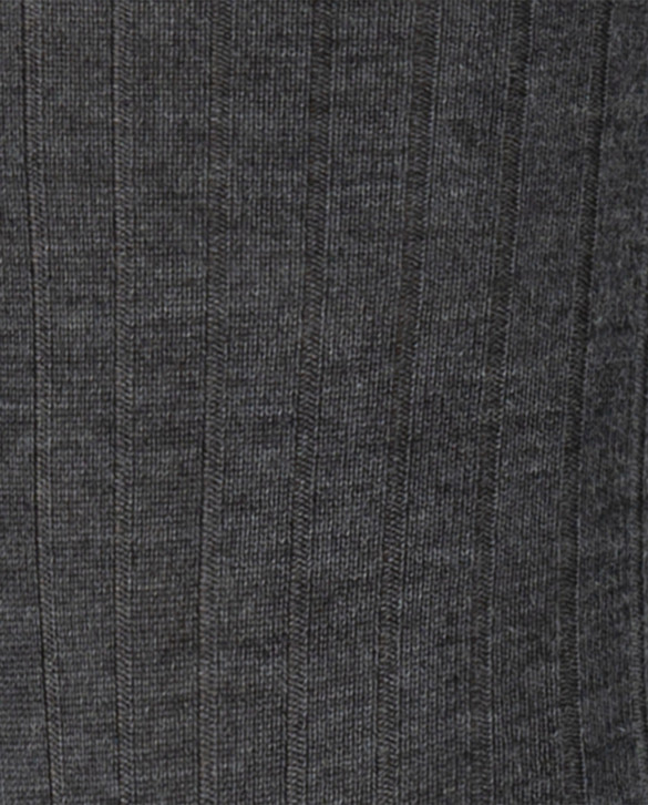Mitjons de caixmir - canalé - LUXURY Color Gris - 1 - 2