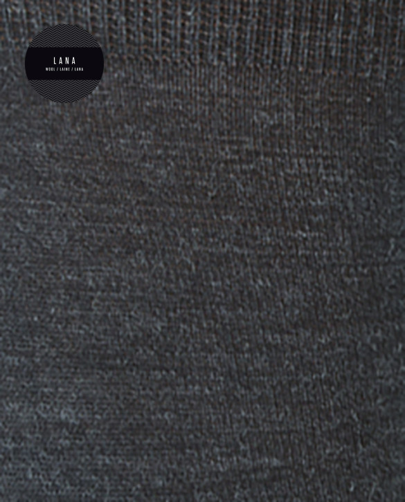 Calcetines de lana Super Merino lisos - Elastic Color Gris - 1 - 2