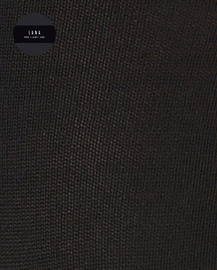 Chaussettes unies en super laine mérinos - First Class Couleur Noir - 1 2
