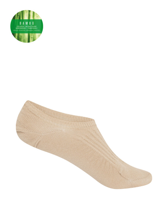 Invisible bamboo socks Color Beige - 1