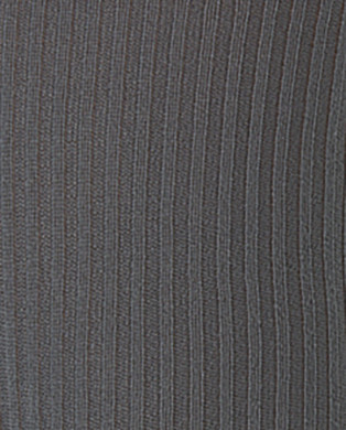 Chaussettes polyamide côtelée - Trenil Couleur Gris - 1 2
