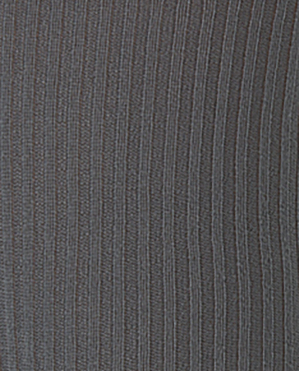 Chaussettes polyamide côtelée - Trenil Couleur Gris - 1 - 2