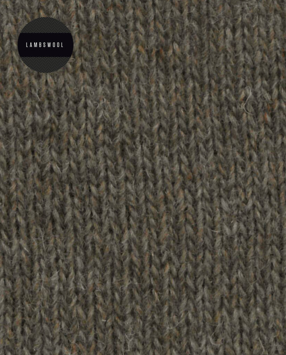 Mitjons de lambswool llisos Color MarrÓ - 1 - 2