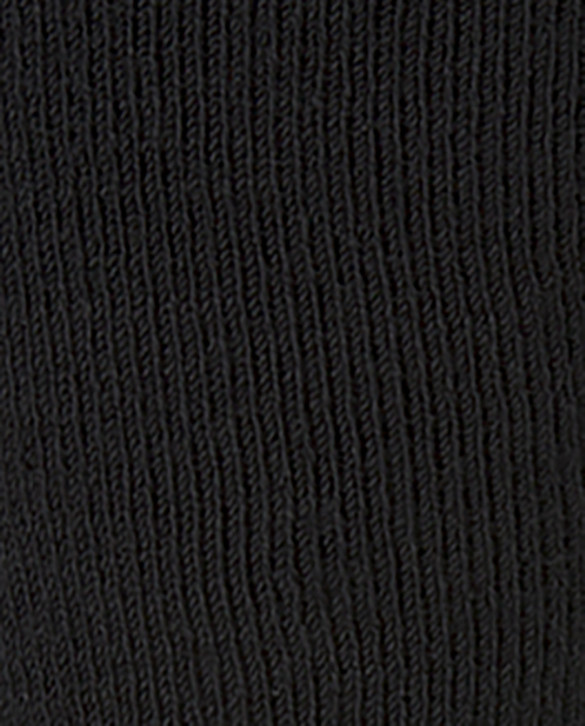 Plain hem socks Color Black - 1 - 2