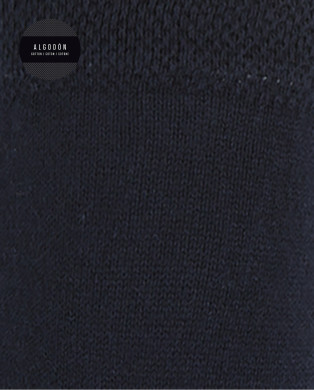 Plain cotton socks Color Navy - 1 2