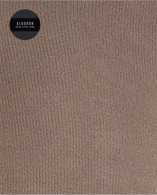 Plain cotton tights Color Brown - 1 2