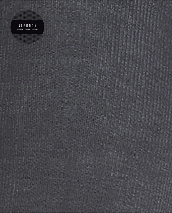 Leotards de cotó llisos Color Gris fosc - 1 - 2