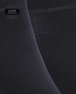 Pack de 2 mitjons al turmell llisos - Banana Color Negre - 1 2