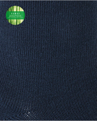 Plain bamboo socks Color Navy - 1 2