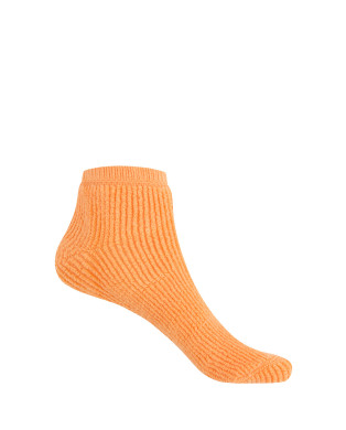 Chaussettes en acrylique avec boucle extérieure - Sweet Home Couleur Orange - 1