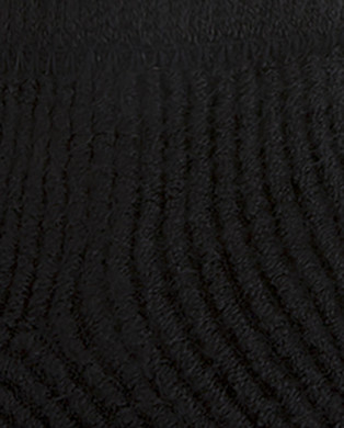 Chaussettes en acrylique avec boucle extérieure - Sweet Home Couleur Noir - 1 2