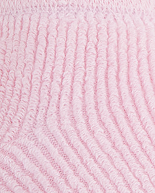 Chaussettes en acrylique avec boucle extérieure - Sweet Home Couleur Rose - 1 2