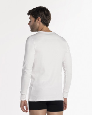 Samarreta tèrmica Iceland màniga llarga Color Blanc - 1 2