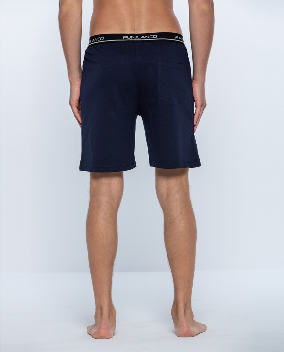 Pantalons curts goma vista, Basix Color Blau - 1 - 2