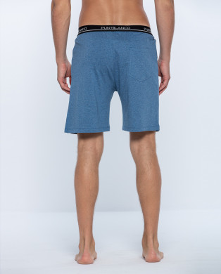 Pantalons curts goma vista, Basix Color Blau - 1 2