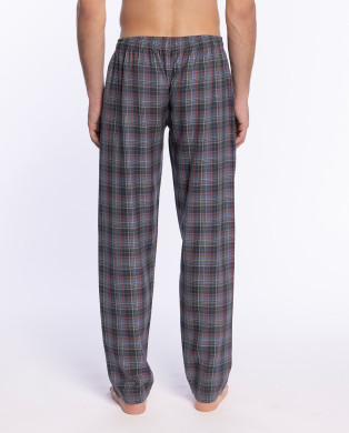 Pantalons llargs de viella en cotó, Basix Color Gris - 1 2