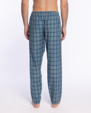 Pantalons llargs de viella en cotó, Basix Color MarÍ - 1 2
