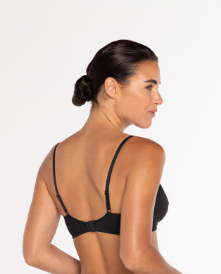 Soutien-gorge sans mousse ni armature Urban Lace Couleur Noir - 1 2