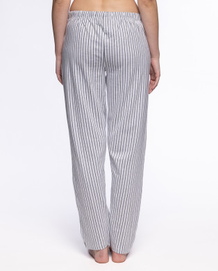 Striped trousers, Basix Color Light gray - 1 2