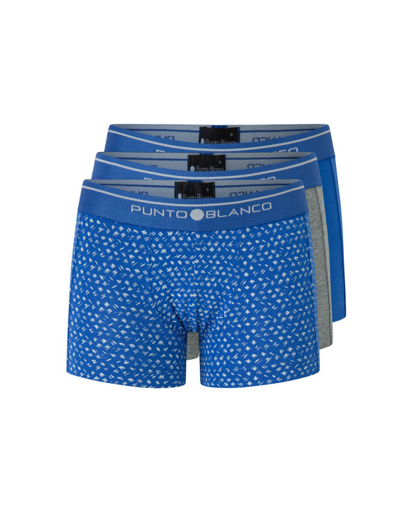 Basix 3 Pack Boxers Color Assorted - 1