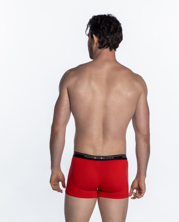 Boxer, Basix Color Red - 1 - 2