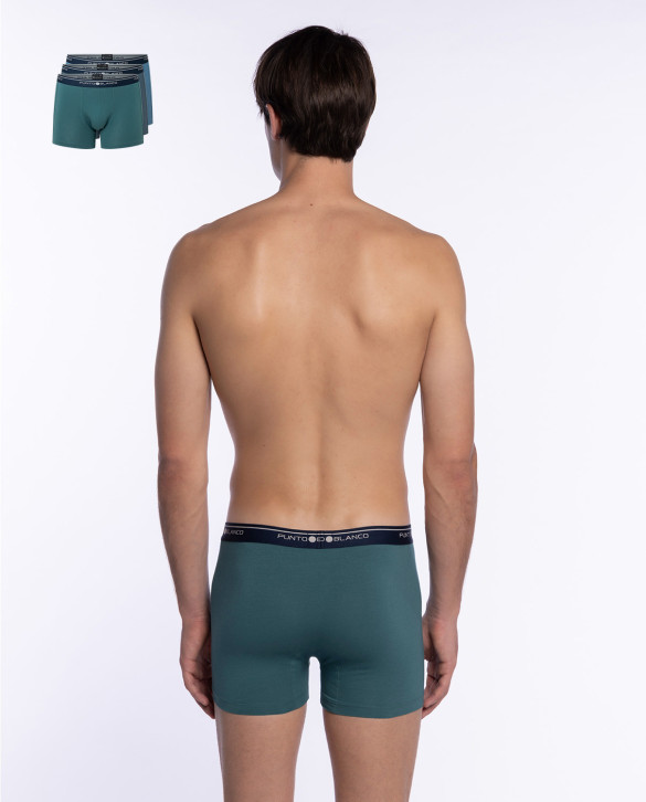 Pack de 3 Bóxers, Basix Color Surtido - 1 - 2