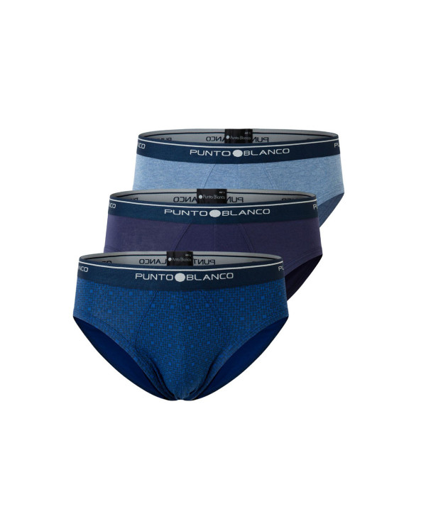 Lot de 3 Slips, Basix Couleur Assorti - 1 - 2 - 3 - 4 - 5 - 6