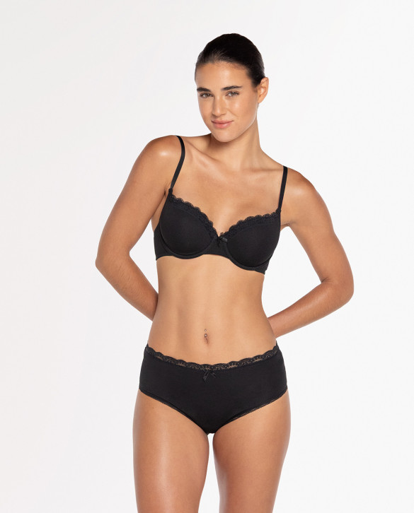 Pack de 3 brief alts, Urban Lace Color Negre - 1 - 2 - 3 - 4