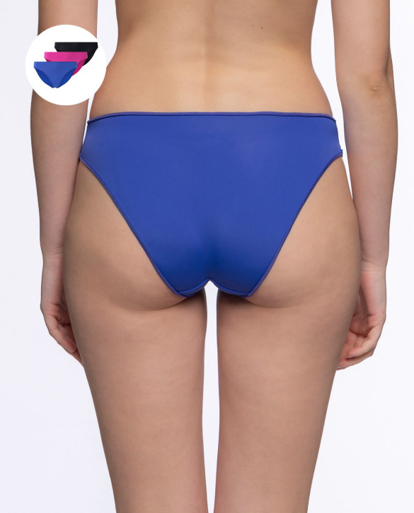 Pack de 3 briefs de microfibra Color Assortit - 1 - 2