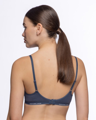 Basix Foam Bra Color Blue - 1 2