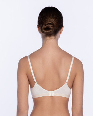 Basix Foam Bra Color Beige - 1 2