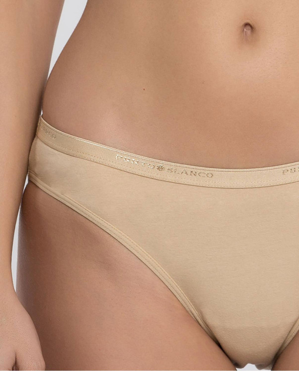 Basix Brief Color Beige - 1 - 2 - 3