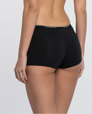 Basix Culotte Color Black - 1 2