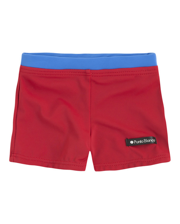 Boxer Basic Line Couleur Rouge - 1
