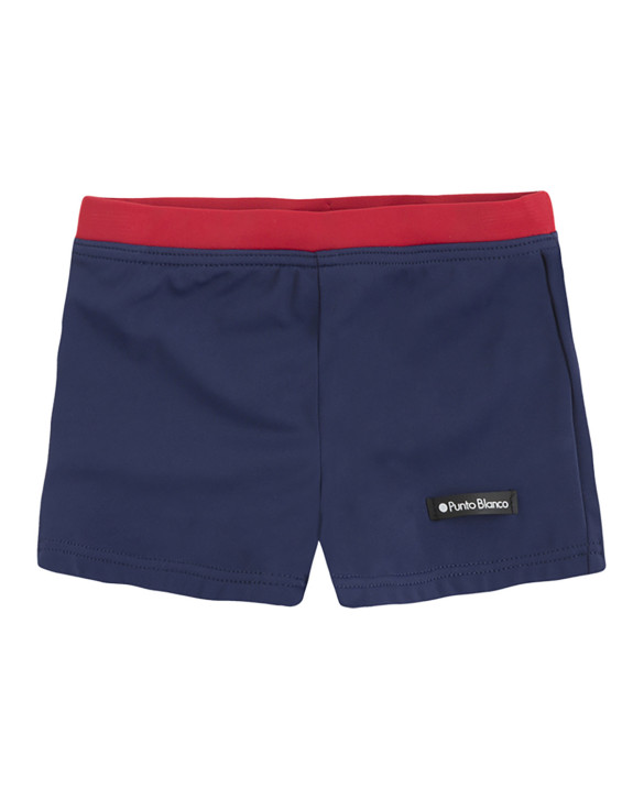 Basic Line Boxer Color Navy - 1